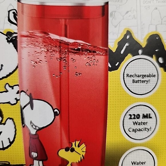 Peanuts Snoopy Joe Cool Electric Water Flosser USB Rechargeable - NIB - Picture 2 of 6